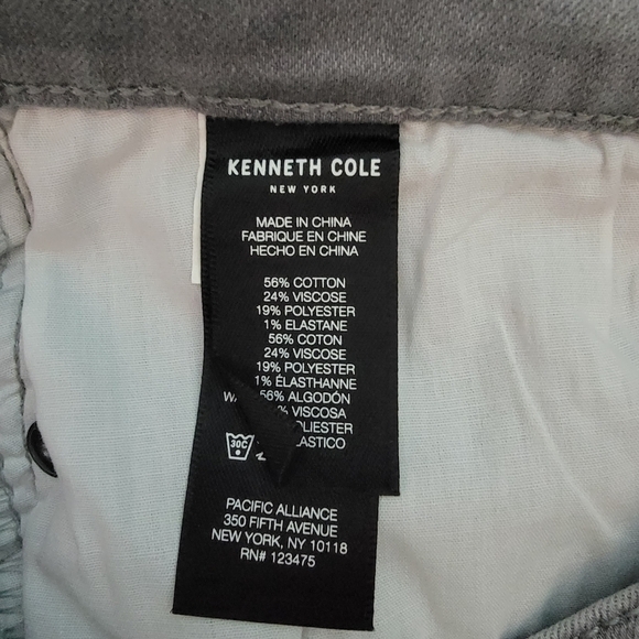 KENNETH COLE New York JESS SKINNY Gray Stretchy Mid-Rise Jeans Women's Size 25 - Picture 8 of 10
